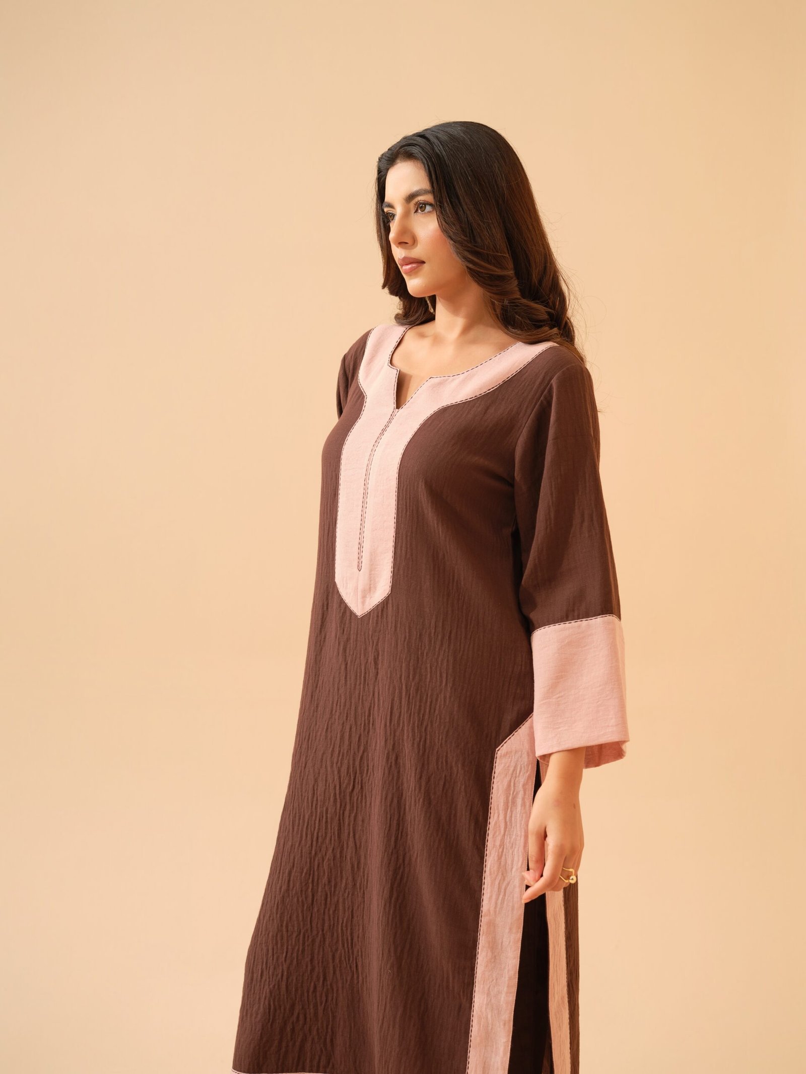 Chocolate Brown Co-ord Set- Set of 2