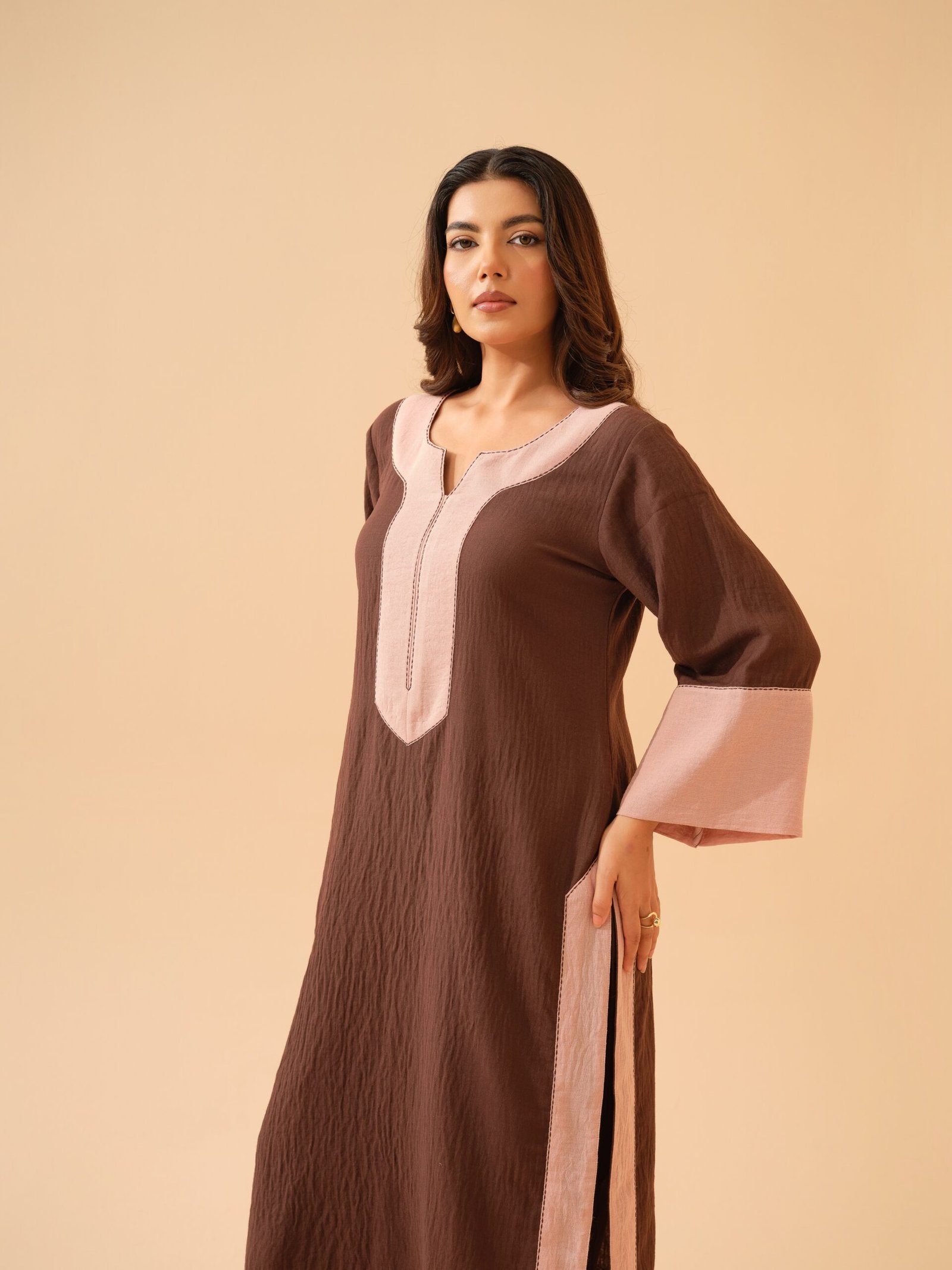 Chocolate Brown Co-ord Set- Set of 2