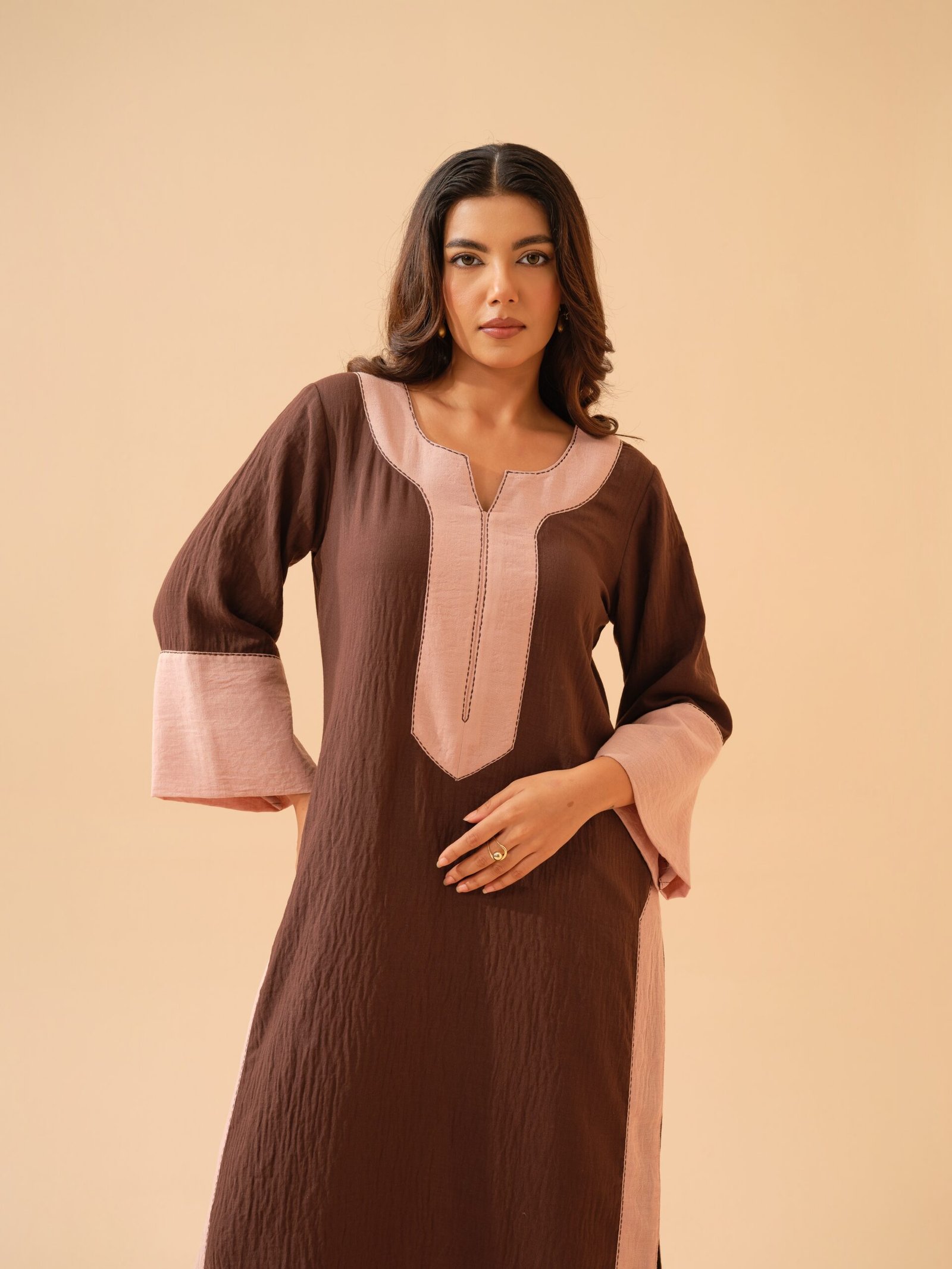 Chocolate Brown Co-ord Set- Set of 2