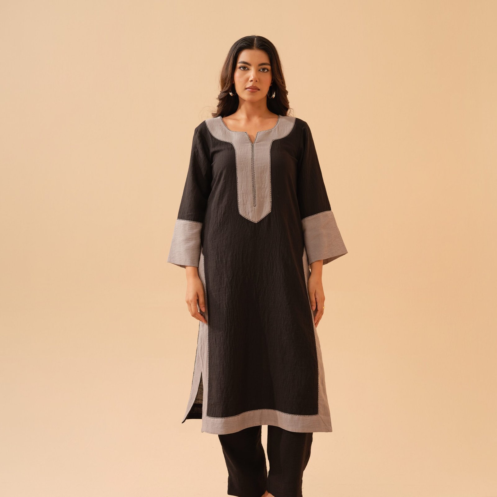 Black Co-ord Set- Set of 2