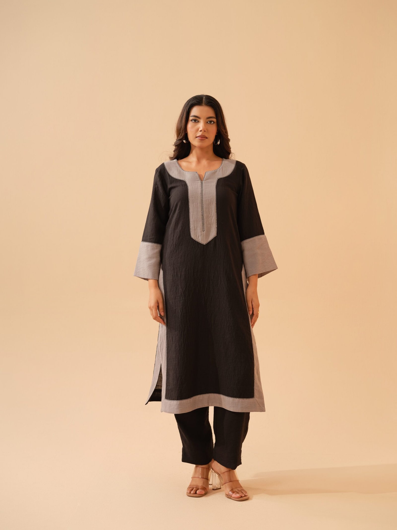 Black Co-ord Set- Set of 2