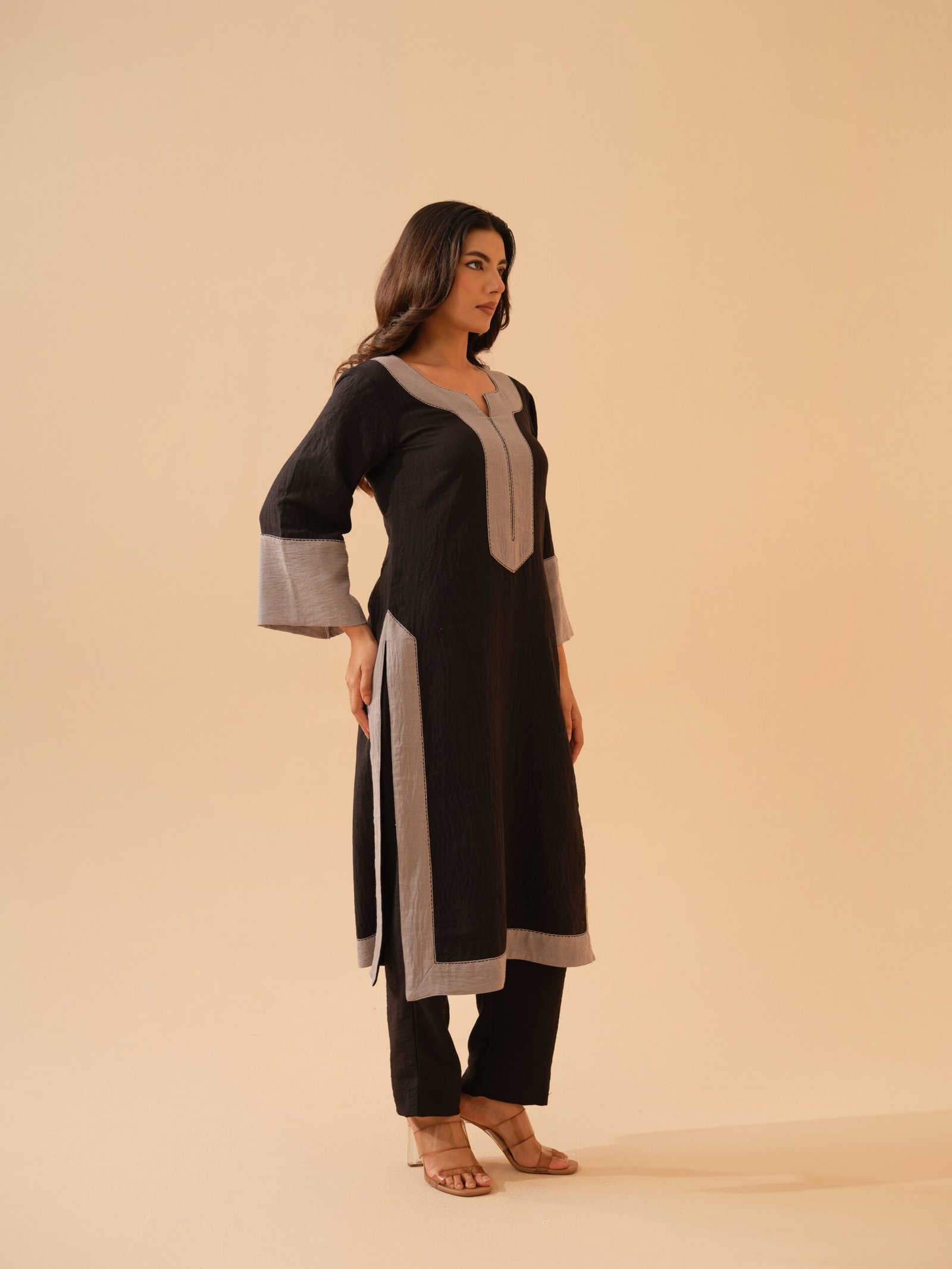 Black Co-ord Set- Set of 2