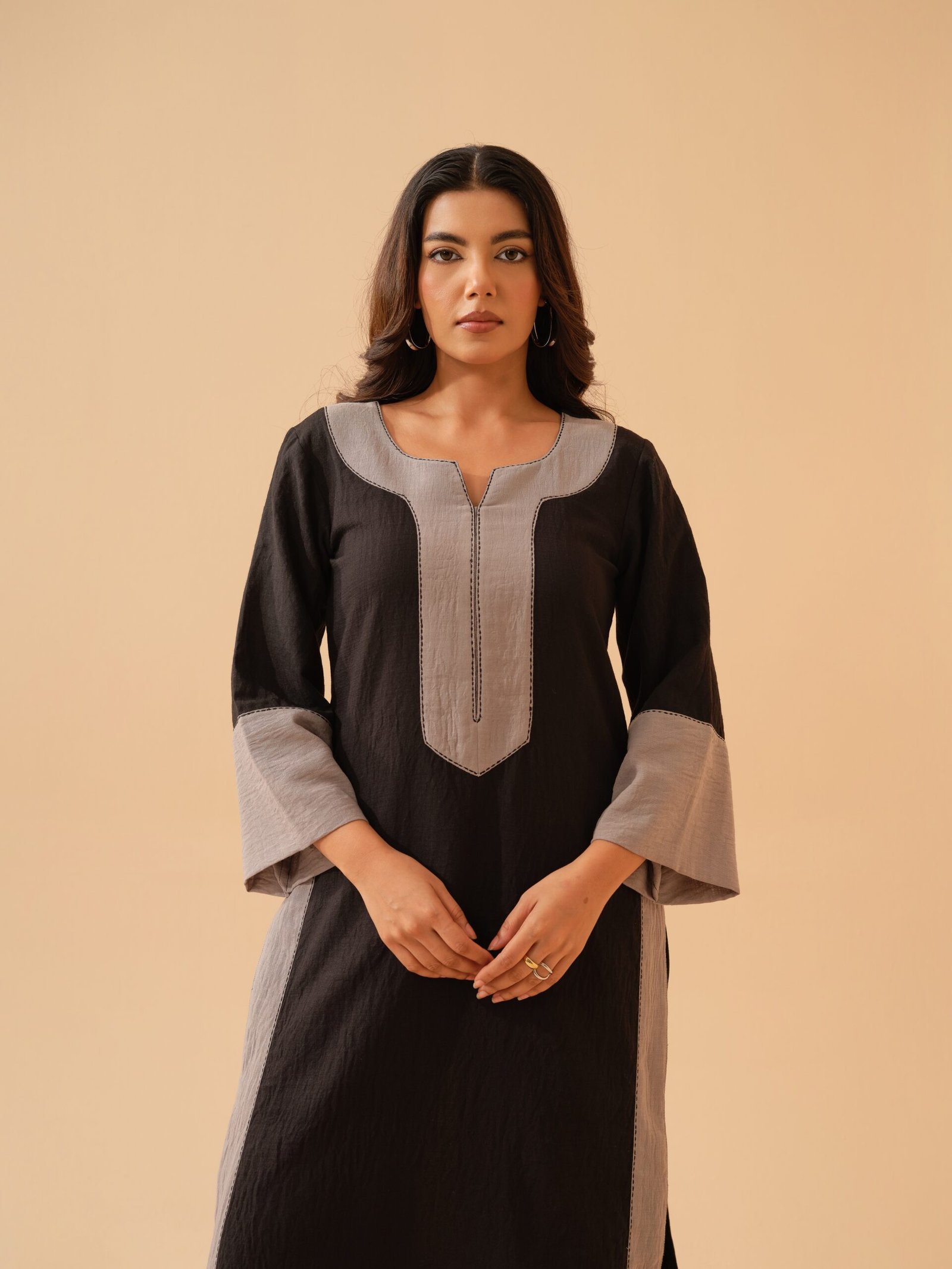 The Everyday Edit Black Co-ord Set- Set of 2