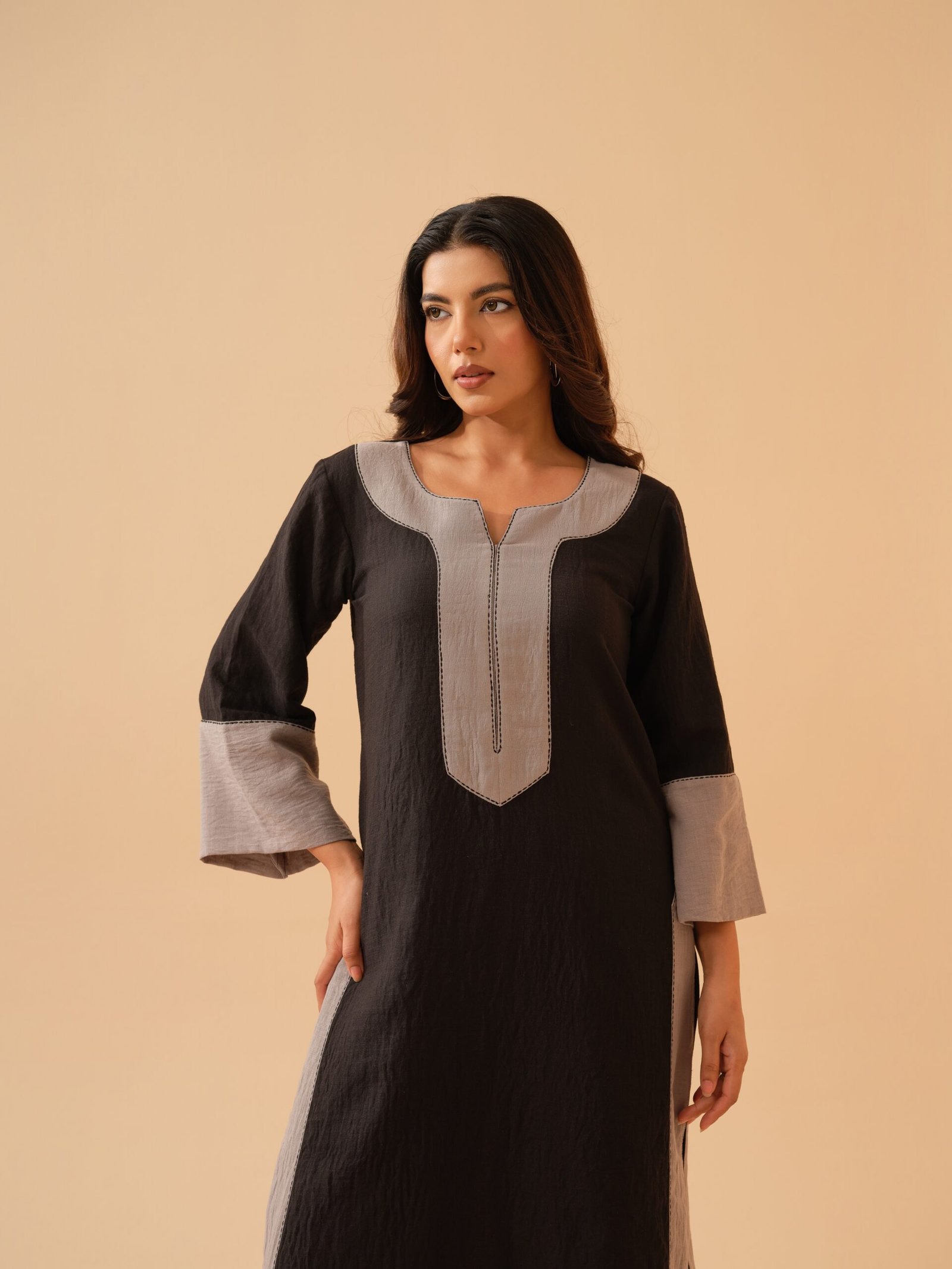 Black Co-ord Set- Set of 2