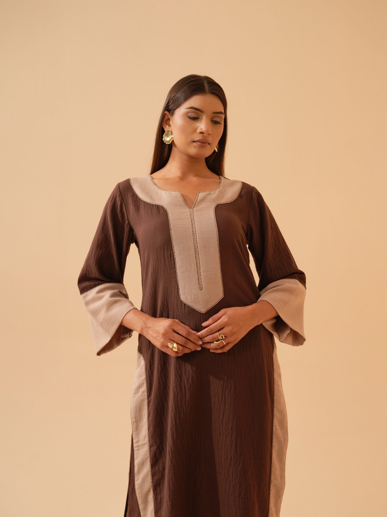 Brown Co-ord Set- Set of 2