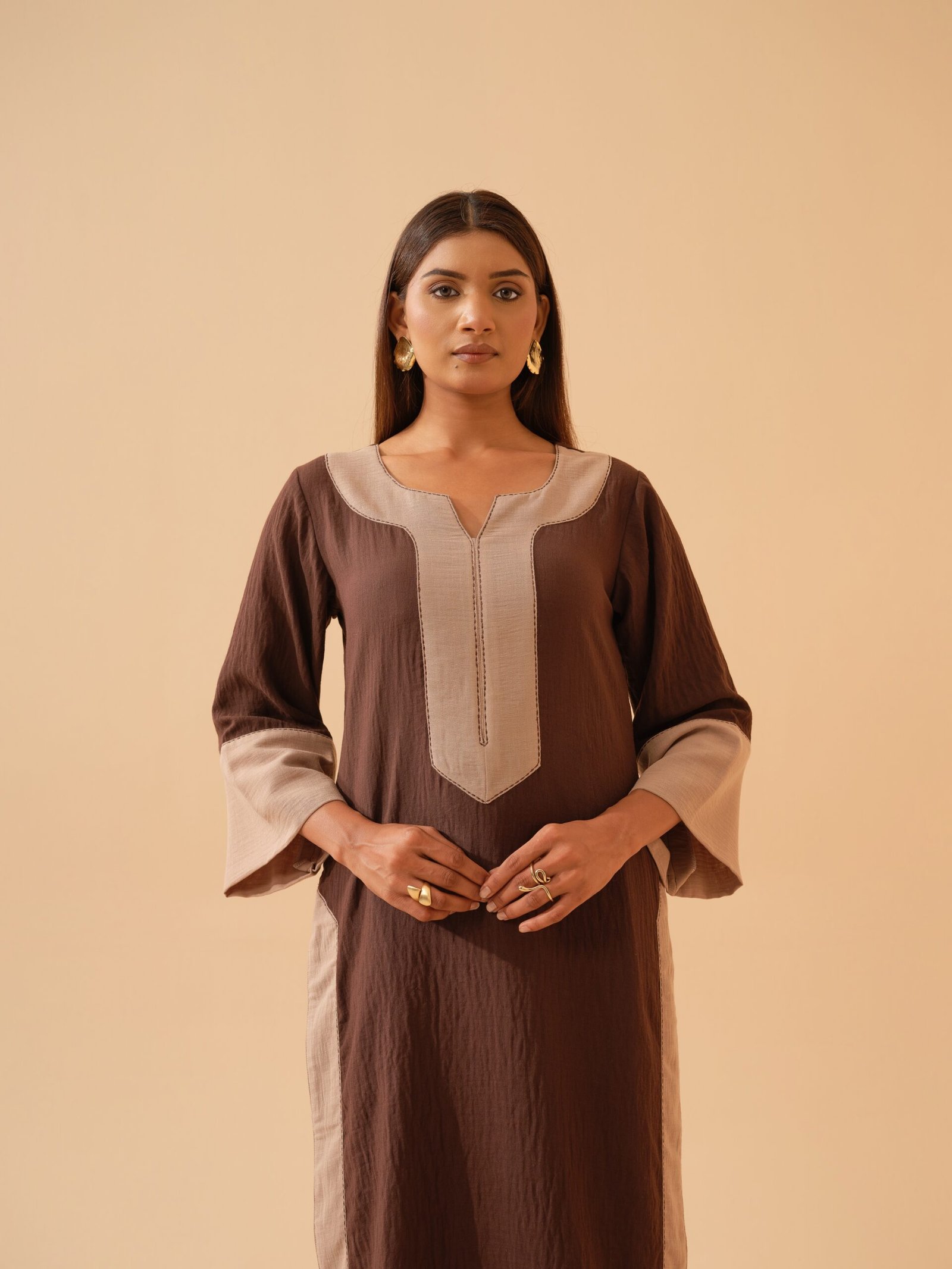 Brown Co-ord Set- Set of 2