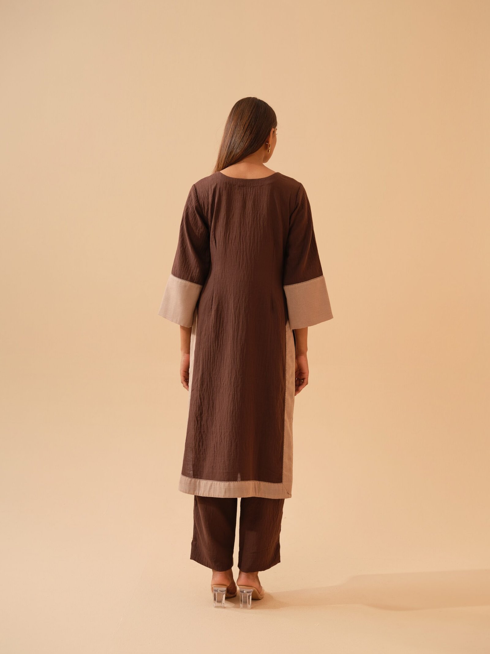 Brown Co-ord Set- Set of 2