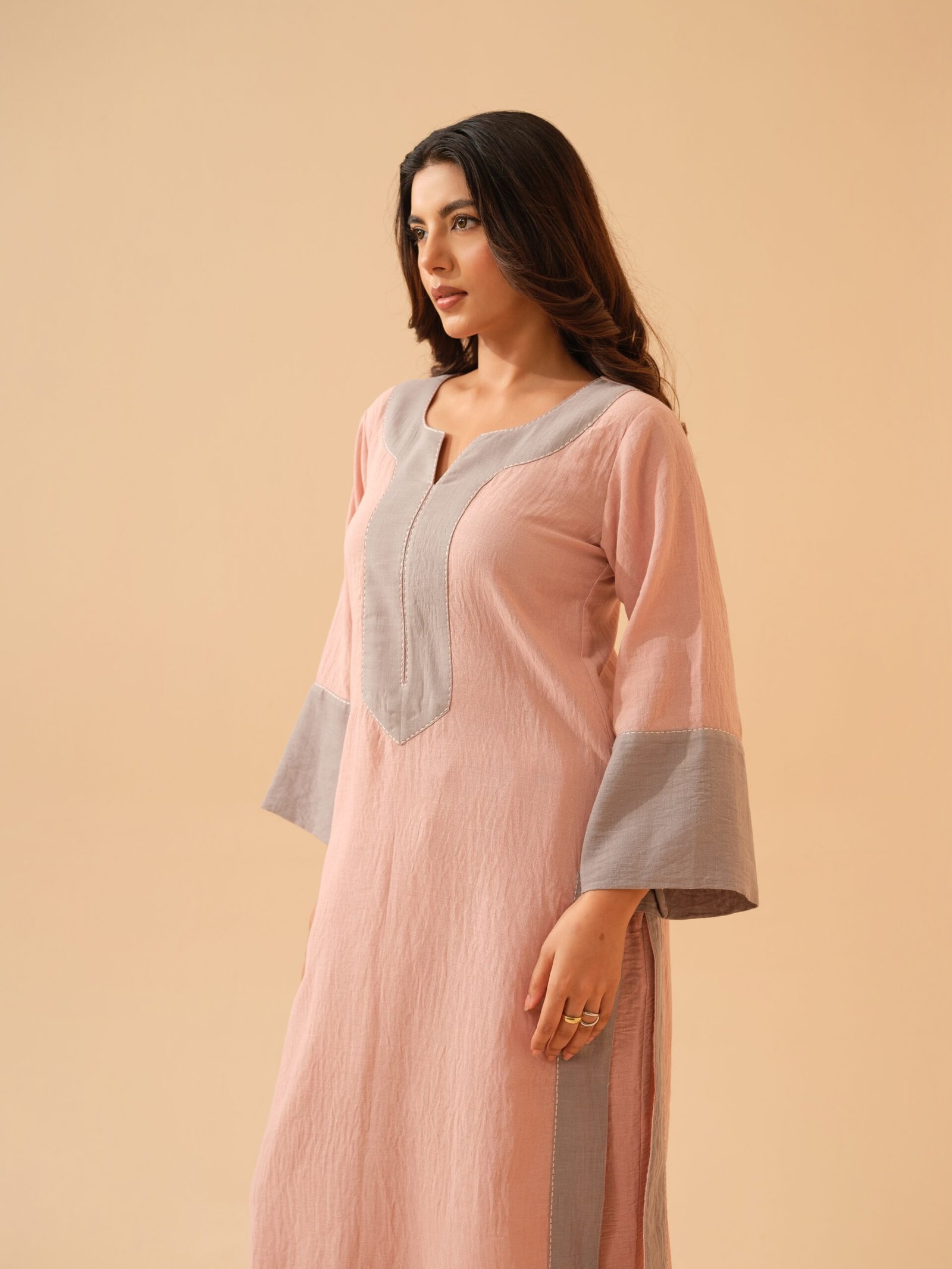 Rose Pink Co-ord Set- Set of 2