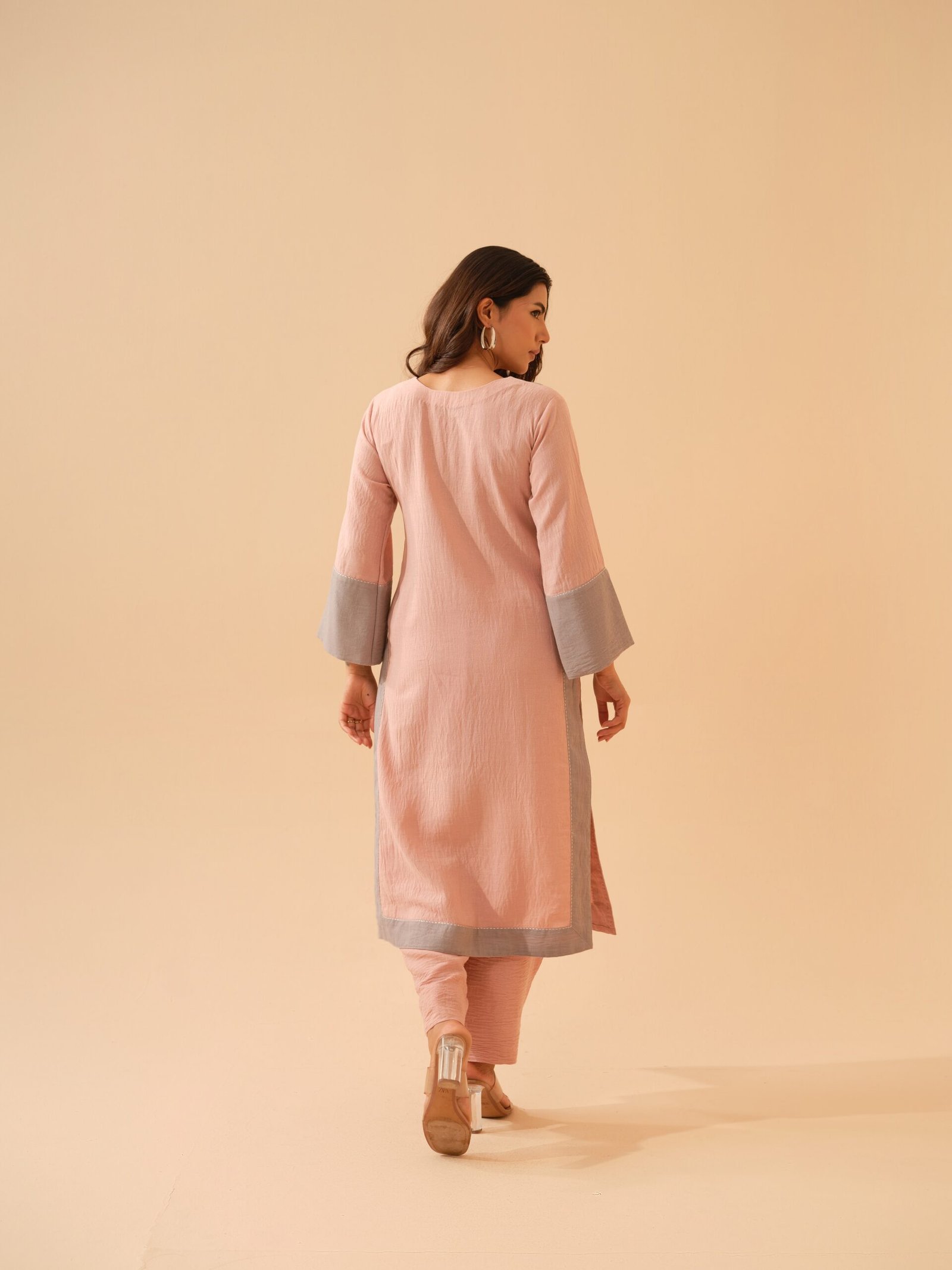 Rose Pink Co-ord Set- Set of 2