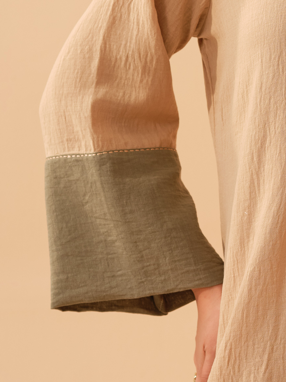 Warm Beige Co-ord Set- Set of 2